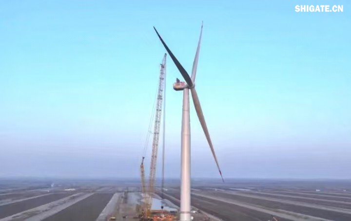 1月11日，全球最大功率等級的漂浮式風(fēng)電機組——中國中車“啟航號”在山東東營風(fēng)電裝備測試認(rèn)證創(chuàng)新基地吊裝成功，標(biāo)志著我國在海上超大型風(fēng)機的探索邁出重要一步。該項目風(fēng)電機組的配套塔筒是全球直徑最大、重量最重的塔筒型號，所用鋼板由河鋼集團(tuán)舞鋼公司獨家提供。  微信圖片_20250220083217.jpg  舞鋼公司深入貫徹集團(tuán)要求，以客戶需求為導(dǎo)向，大力開展技術(shù)營銷，不斷優(yōu)化營銷方案，通過提供“一攬子”解決方案，滿足高端客戶對高品質(zhì)產(chǎn)品和未來發(fā)展的需求，加速由生產(chǎn)型向“制造+服務(wù)”型企業(yè)轉(zhuǎn)變。該項目對產(chǎn)品抗沖擊性能及表面質(zhì)量有著極為嚴(yán)苛的要求，且交貨期較短，生產(chǎn)難度相當(dāng)大。為確保合同順利交付，舞鋼公司產(chǎn)線各單位協(xié)同聯(lián)動，強化工藝和生產(chǎn)過程控制，攻克了高強度與高延伸率匹配、低溫沖擊韌性匹配等一系列技術(shù)難題，確保了產(chǎn)品各項指標(biāo)全部滿足客戶要求，并按期交付客戶。  微信圖片_20250220083224.jpg  “啟航號”20MW漂浮式海上風(fēng)電塔筒是專門為20MW及以上海上漂浮式風(fēng)機提供系統(tǒng)解決方案而設(shè)計的，是全球最大功率漂浮式風(fēng)電機組的配套塔筒，總高度為141.15米，最大直徑12米，重量達(dá)到了1576噸。